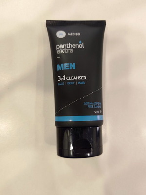 Panthenol Extra Men Cleanser new 3 in 1 face body hair