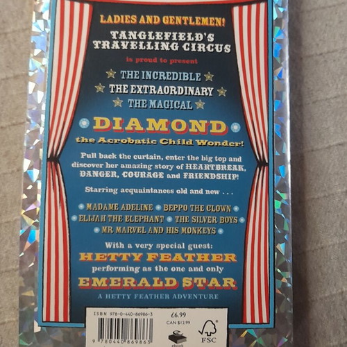 Diamond children's book by Jacqueline Wilson used, English