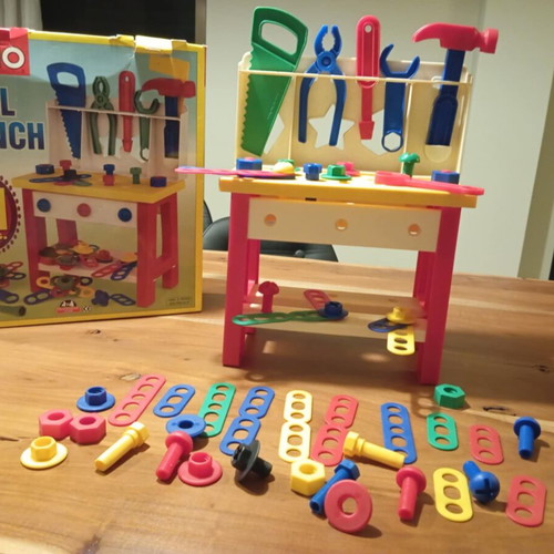 Bildo Tool Bench για παιδιά μεταχειρισμένο με αρχικό κουτί