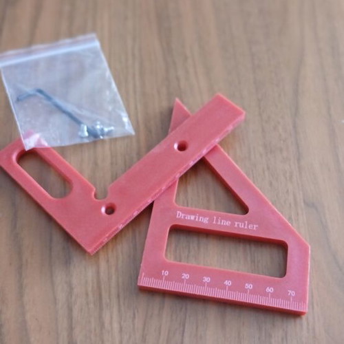 3D Carpenter's Angle Ruler new, multi-angle measuring tool