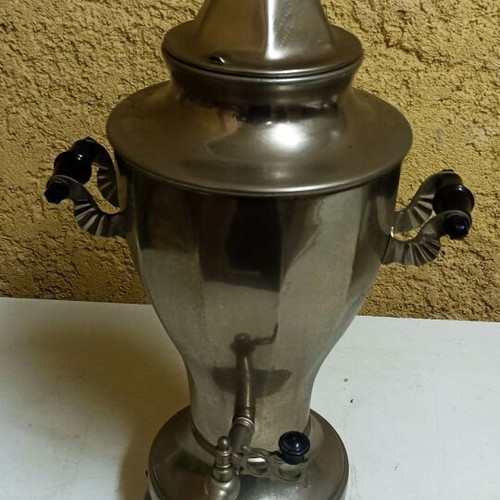 Russian samovars used, set of 2, electric from 1974