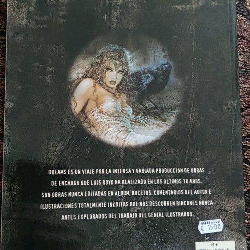 Dreams Luis Royo soft cover new book