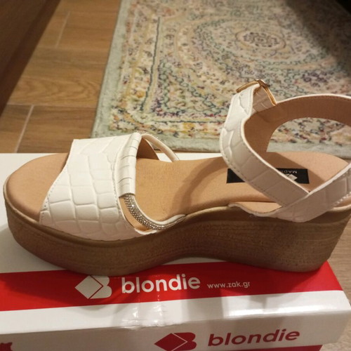 Blondie leather sandals new, size 37