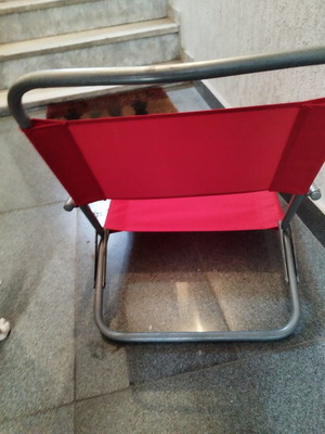 Low lightweight beach chair