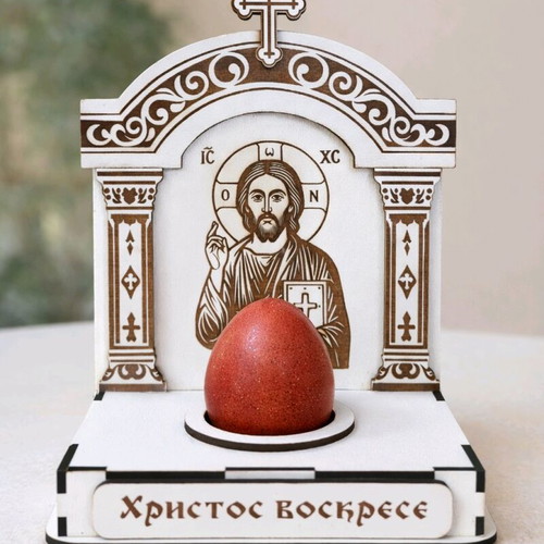 Easter egg holder new, wood MDF