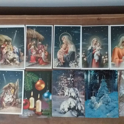 Christmas cards collectible set of 16, like new