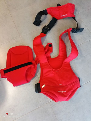 Μάρσιπος Samsonite Rival Front Baby κόκκινος σαν καινούργιος