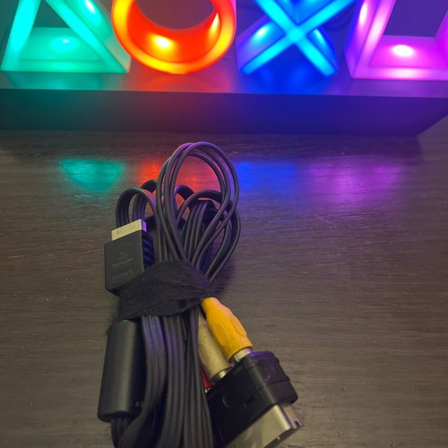 Sony PlayStation SCART AV cable like new for PS1 PS2 PS3