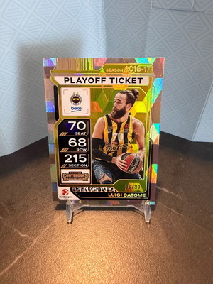 Luigi Datome 2025-26 Panini Contenders EuroLeague Playoff Ticket #77 96/99