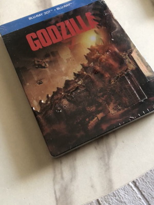 Godzilla Blu-ray 3D steel book new with Greek subtitles