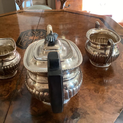 English Sheffield vintage tea set like new