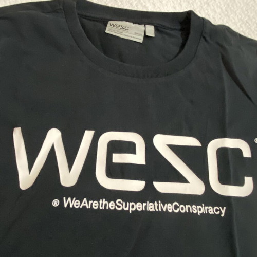 Wesc black T-shirt size S used