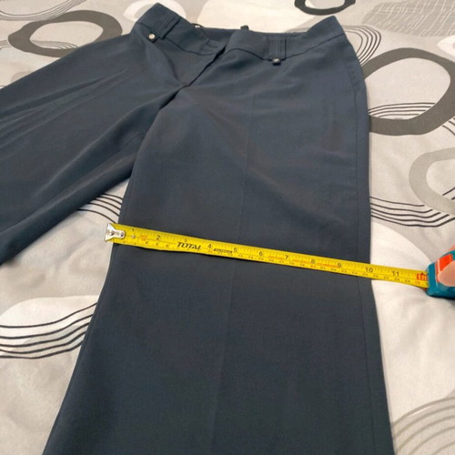 Office Style Pants Black Blue Like New, Size M