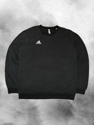 Adidas Essential Black Crewneck Sweatshirt size L like new