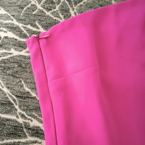 Topshop One-Shoulder Dress New, Pink, Size L