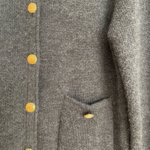 Wool cardigan Zara like new, gray with buttons and pockets