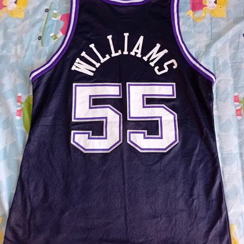 NBA Sacramento Kings Champion 90s Jersey Jason Williams used, medium