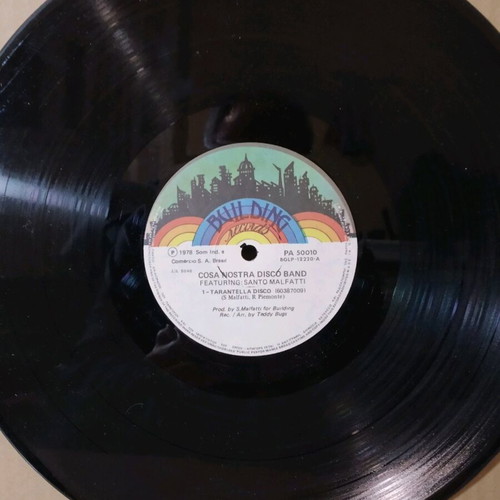 Cosa Nostra Disco Band Tarantella record like new