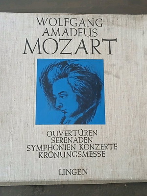 WOLFGANG AMADEUS MOZART 5x Vinyl 12" VG+