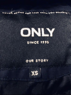 Only jacket black like new, size XS