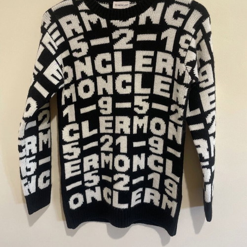 Moncler sweater black and white, XS kids