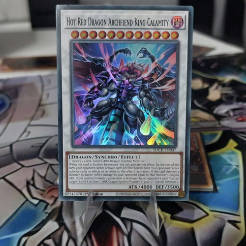 Red Hot Dragon Archfiend King Calamity card new