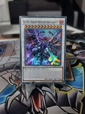 Red Hot Dragon Archfiend King Calamity card new