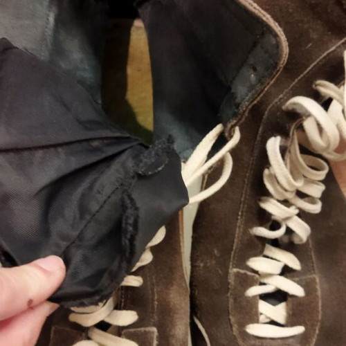 Weltmeister leather sport shoes used, size 45-46, brown