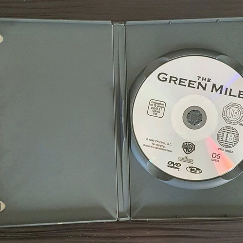 The Green Mile DVD used 1999, English with subtitles