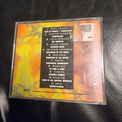 A Tribute To Iron Maiden A Call To Irons CD used, Greek edition