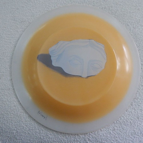 Decorative plate Samios like new, 19.5 cm diameter