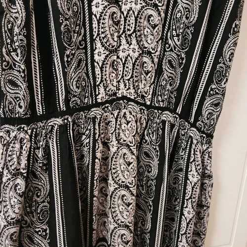 Peacocks summer dress like new, black and grey, size XXXL