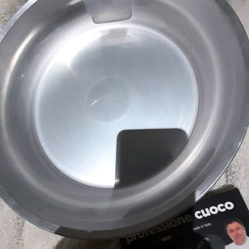 Frying Pan 28 cm Pure Aluminium Made in Italy New