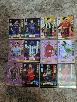 Fifa 365 2025 collectible cards like new, pack of 12 cards