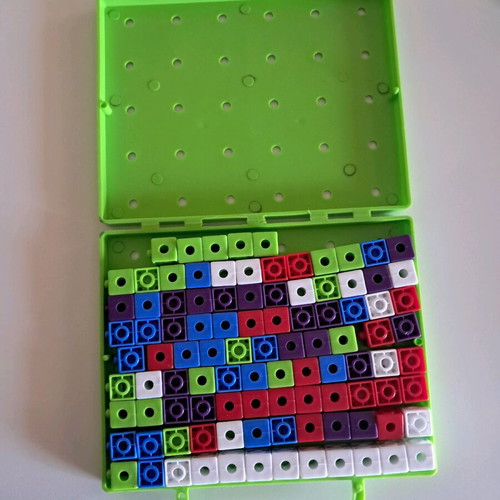 Numbers with Cubes like new educational toy