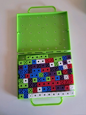 Numbers with Cubes like new educational toy