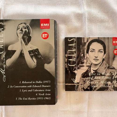 Maria Callas 6 CDs in 2 cases new, classical