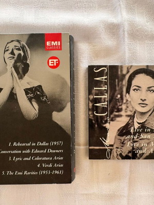 Maria Callas 6 CDs in 2 cases new, classical