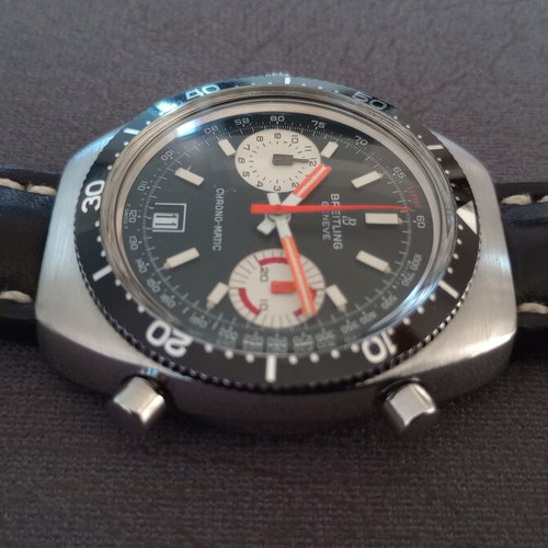 Breitling Chrono-Matic Calibre-11 1970 vintage automatic watch used