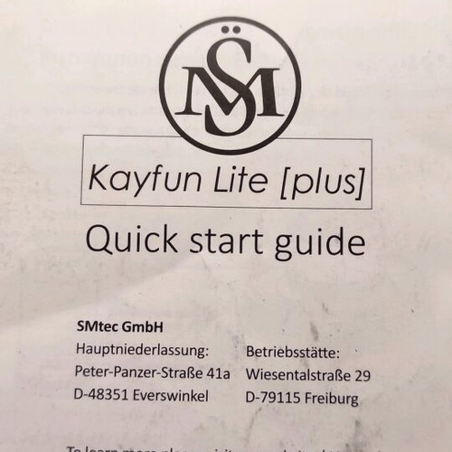 Kayfun Lite 2021 24mm atomizer used, stainless steel