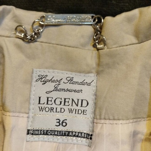 Women's jacket like new, beige, size S