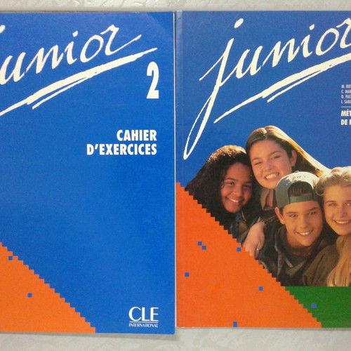 Junior 2 French learning books new, Delf A2