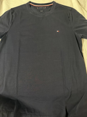 Tommy Hilfiger short-sleeve shirt like new, size L, blue