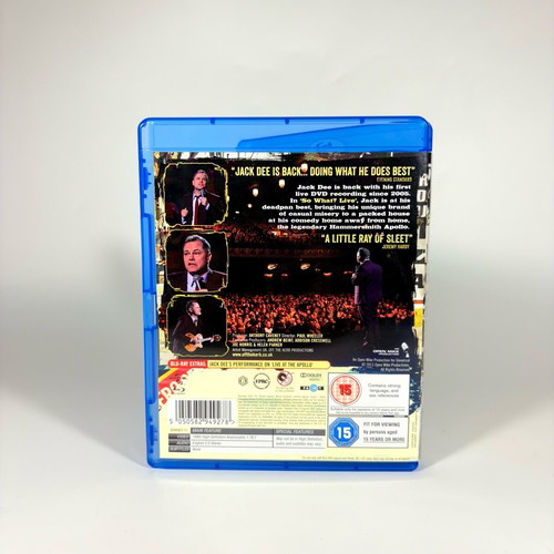 Jack Dee So What? Live Blu-ray like new