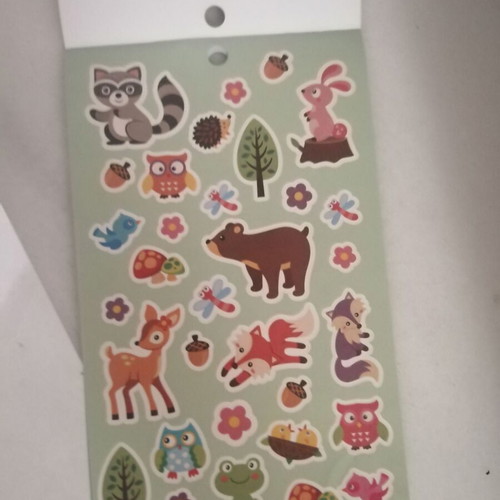 Children's animal stickers new, 60+ pieces