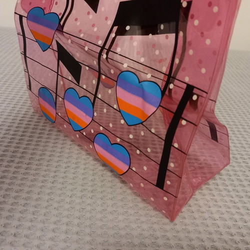 Plastic handbag new for girls