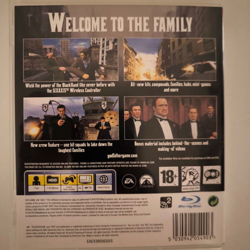 The Godfather II The Don's Edition PS3 game