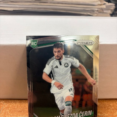 2025-26 Panini Prizm Fifa Adam Gnezda Cerin base card Panathinaikos new