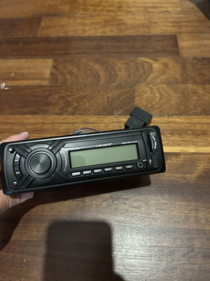Crown car stereo, unused