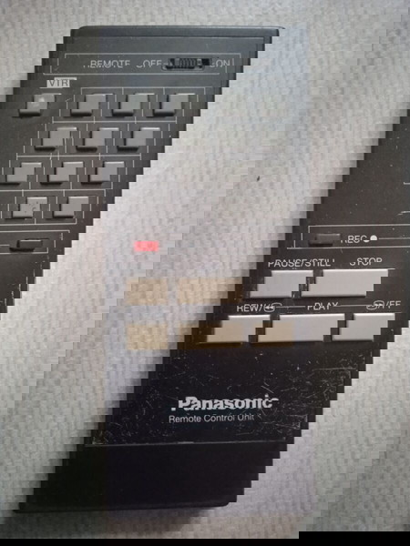 Vintage χειριστήριο Panasonic remote control unit VW-R7